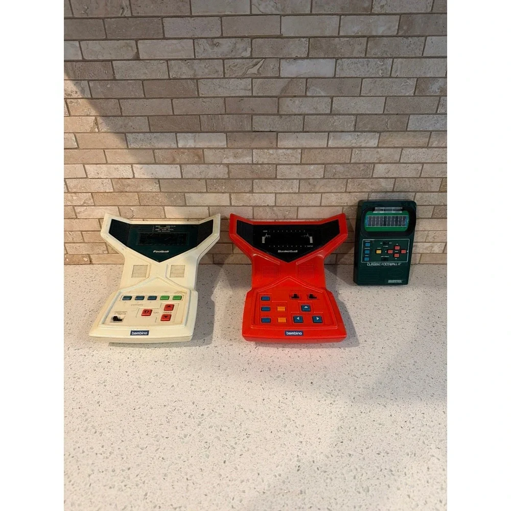 Vintage‎ Handheld Electronic Games Bundle Tested Working